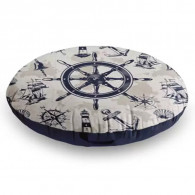 Coussin De Sol Captain Marine Bleu En Tunisie
