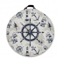 Coussin De Sol Captain Marine Bleu En Tunisie