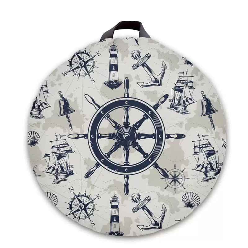 Coussin De Sol Captain Marine Bleu En Tunisie