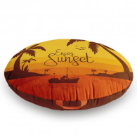 Coussin De Sol Enjoy Sunset Orange En Tunisie