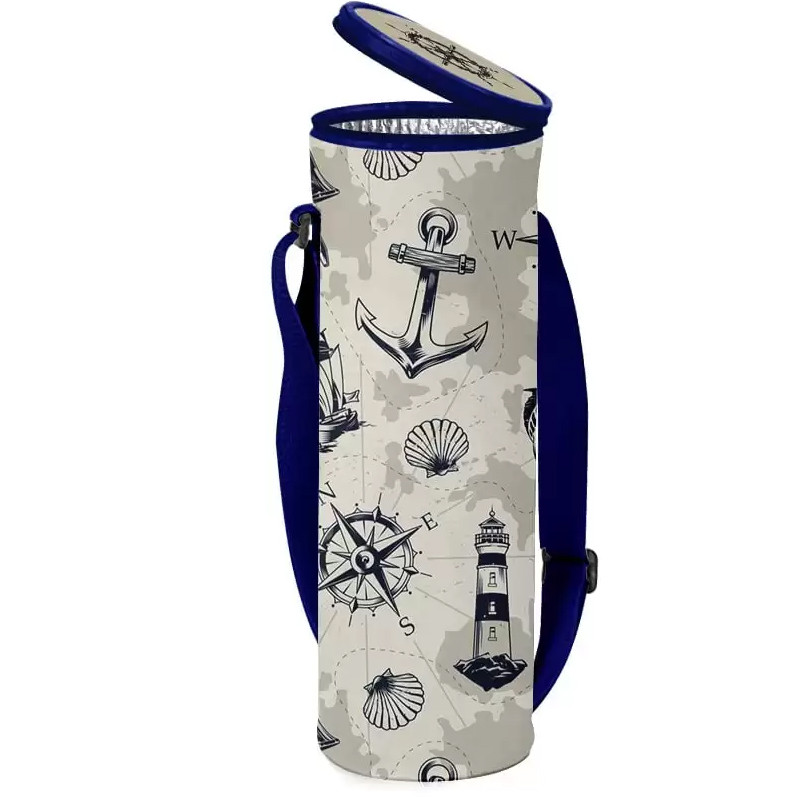 Porte Bouteille Isotherme Captain Marine 1.5 L Bleu En Tunisie