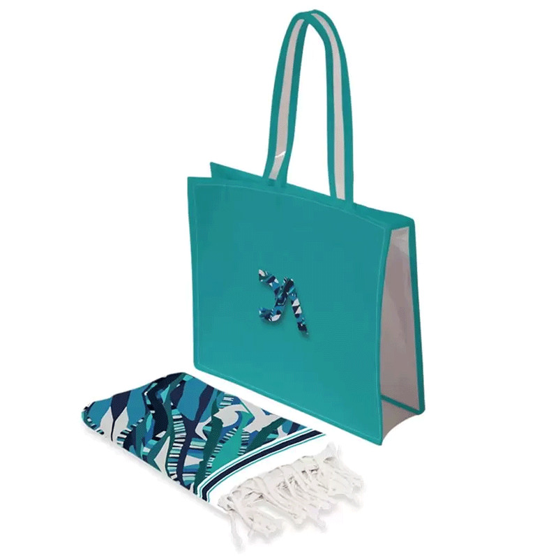 Pack Fouta Plage Summer Lisa Vert D'Eau en Tunisie