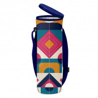 Porte Bouteille Isotherme Collage Art 1.5 L Bleu En Tunisie