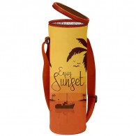 Porte Bouteille Isotherme Enjoy Sunset 1.5 L Jaune En Tunisie