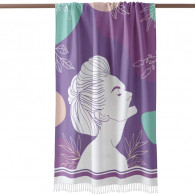 Pack Fouta Plage Lady Purple Violet en Tunisie
