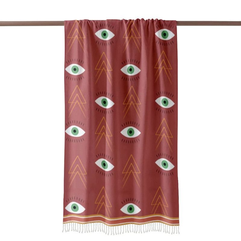 Pack Fouta Plage Watching You Rose en Tunisie