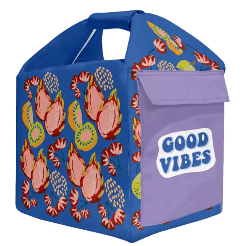 Sac Isotherme Iso Box M 10L Good Vibes Bleu en Tunisie