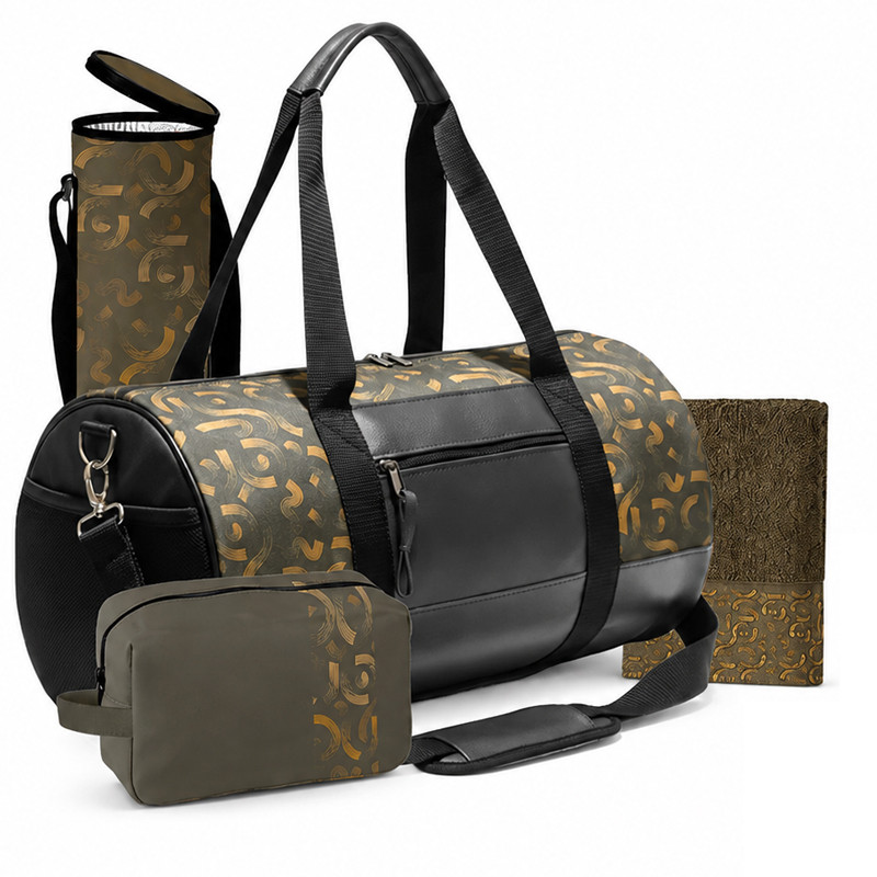 Pack De Sport Duo Stricke Noir & Doré