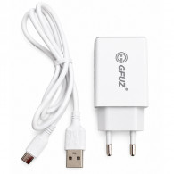 Chargeur Smartphone GFUZ CH-35 Type-C Blanc en Tunisie