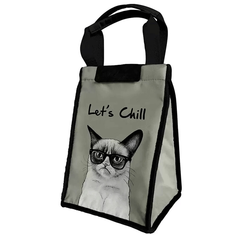 Sac Isotherme L Cat Let’s Chill Gris en Tunisie
