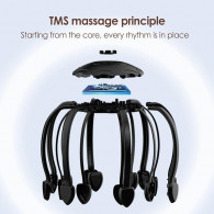 Masseur de Tête Électrique GMY-01 Rechargeable Noir En Tunisie