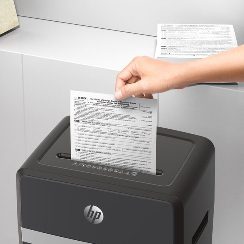 Destructeur De Documents HP Pro Shredder 24CC Noir En Tunisie
