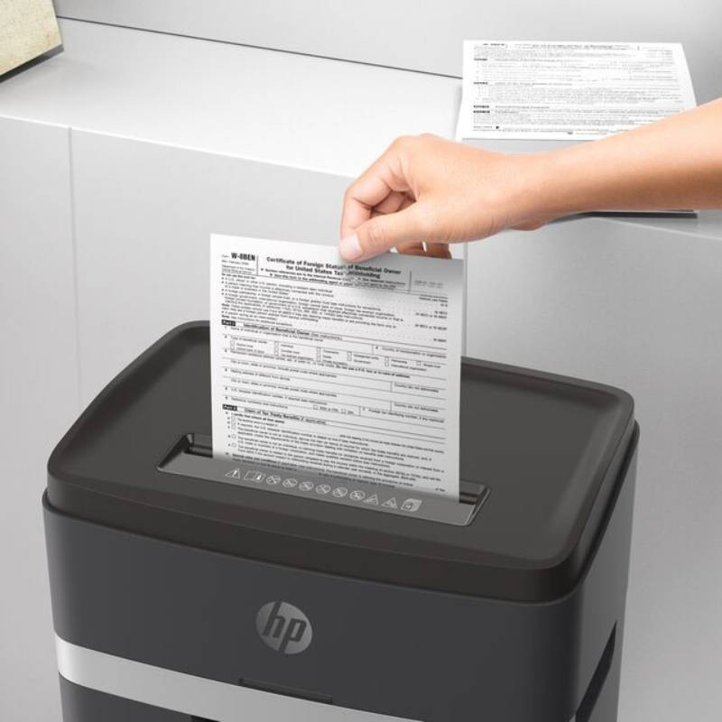 Destructeur De Documents HP Pro Shredder 18CC Noir En Tunisie