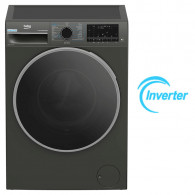 Machine à Laver Frontale Beko B5WFT612400MG Inverter 12Kg Noir en Tunisie