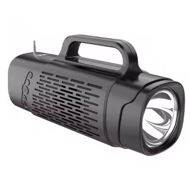 Haut Parleur Bluetooth ZQS1357 8W Avec Torche Noir En Tunisie