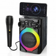 Haut Parleur Sans Fil ZQS 1368 8W Avec Support Téléphone et Micro Noir En Tunisie