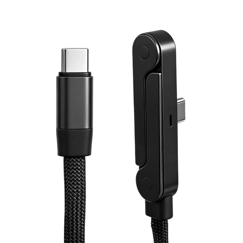 Câble Chargeur Type-C vers Type-C Noir en Tunisie