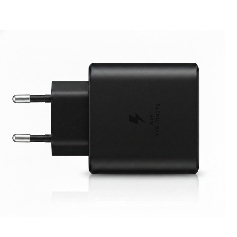 Adaptateur De Charge 45 Watts Type C Noir en Tunisie
