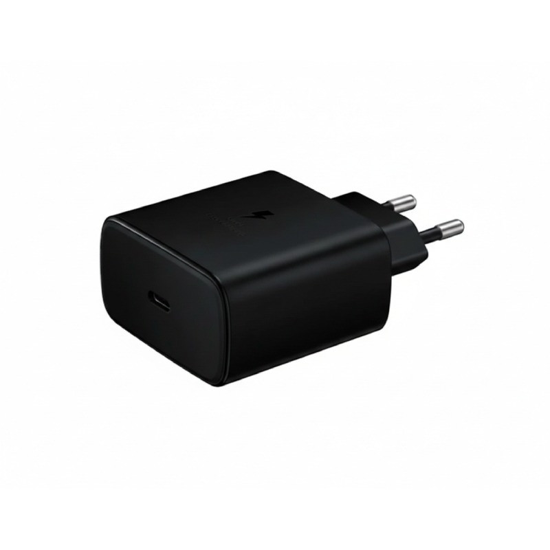 Adaptateur De Charge 45 Watts Type C Noir en Tunisie