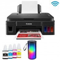 Imprimante à Réservoir Intégré Canon Pixima G3410 3en1 Couleur Wi-Fi Noir en Tunisie