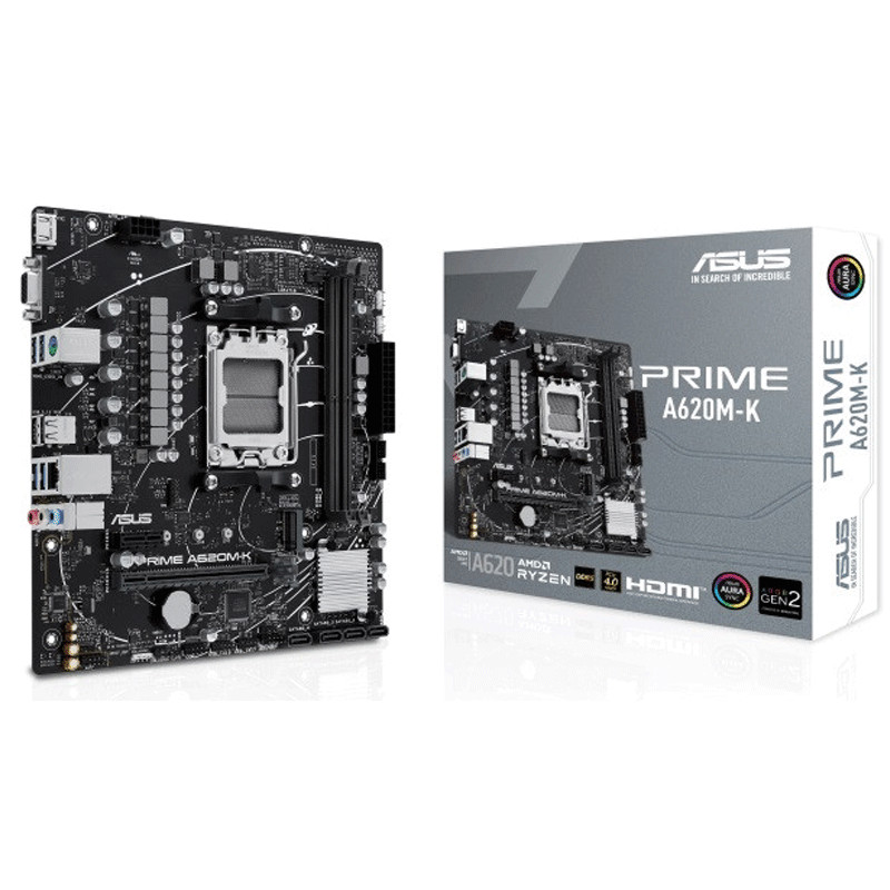 Carte Mère Asus Prime A620M-K AMD AM5 DDR5  en Tunisie