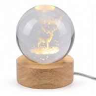 Boule Décorative 3D En Cristal  En Tunisie