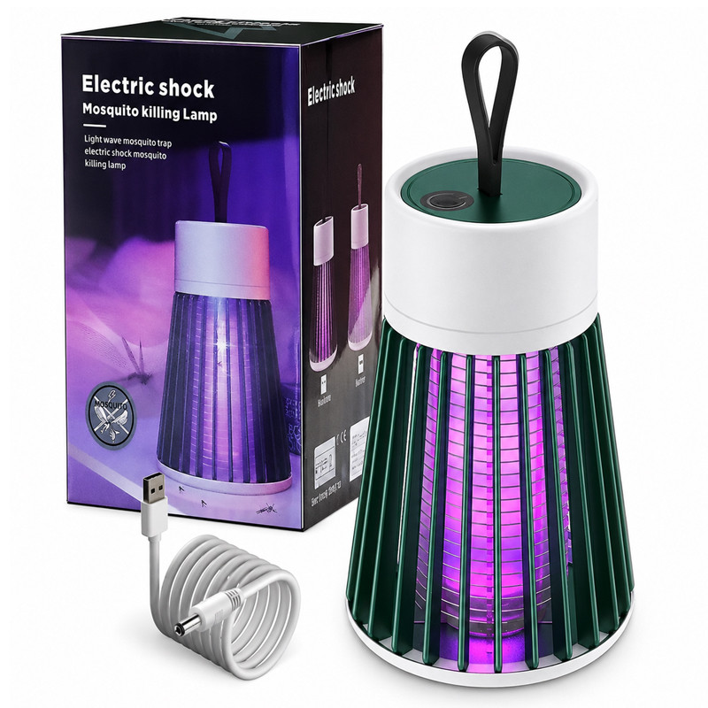 Lampe Anti-Moustiques à Décharge Électrique Blanc En Tunisie