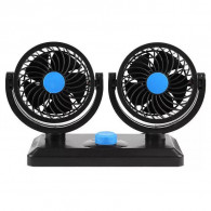 Ventilateur Double de Voiture Pivotant 180° en Tunisie
