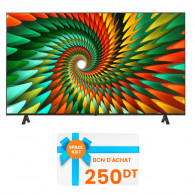 Tv LG 65" NanoCell Nano77 UHD 4K 2023 Smart TV Noir en Tunisie