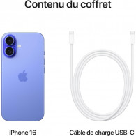Apple iPhone 16 128Go 5G Ultramarine en Tunisie