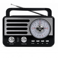 Radio Portable Bluetooth R-137BT Noir en Tunisie