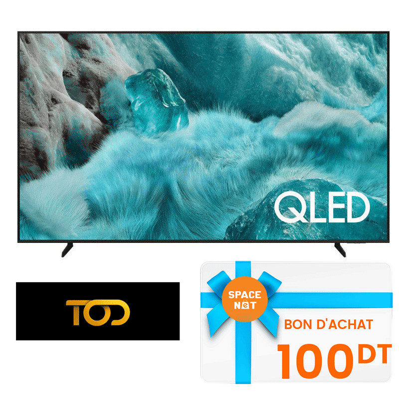Tv Samsung Q7FAAU 75" 4K QLED Smart Tv Noir en Tunisie