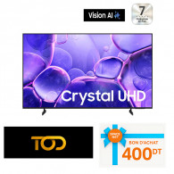 Tv Samsung U8000F 85" 4K Crystal UHD Smart Tv Noir en Tunisie