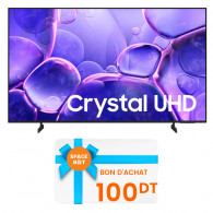Tv Samsung U8000F 70" 4K Crystal UHD Smart Tv Noir en Tunisie