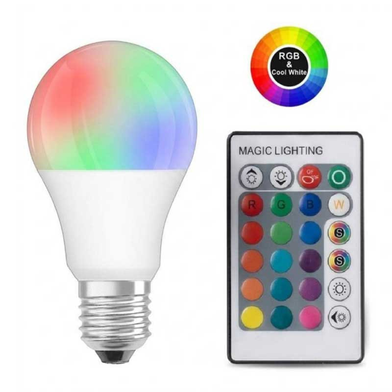 Ampoule LED RGBW 15W E27 Éclairage Multicolore en Tunisie