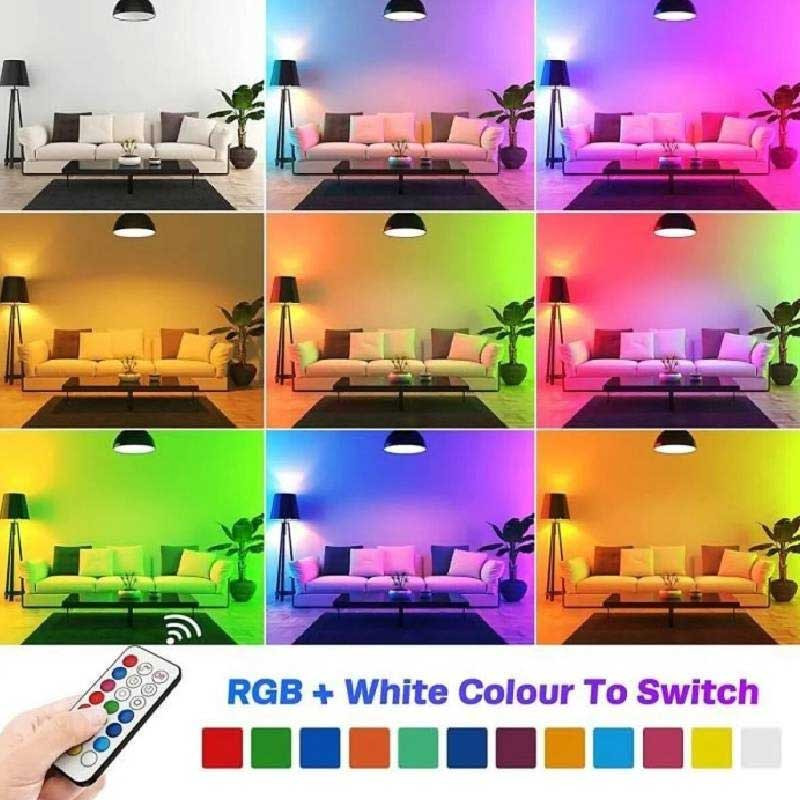 Ampoule LED RGBW 15W E27 Éclairage Multicolore en Tunisie
