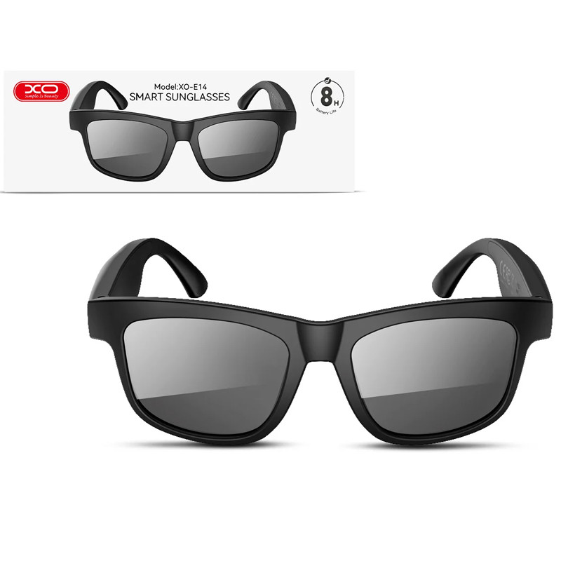 Lunette Audio Intelligentes XO E14 Avec Protection UV  Noir En Tunisie