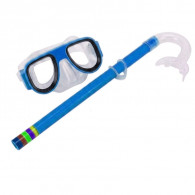 Set D'exploration Aquatique Masque, Tuba Pour Enfants Bleu