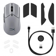 Souris Gamer Sans Fil HyperX Pulsefire Haste 2 Pro Gris en Tunisie