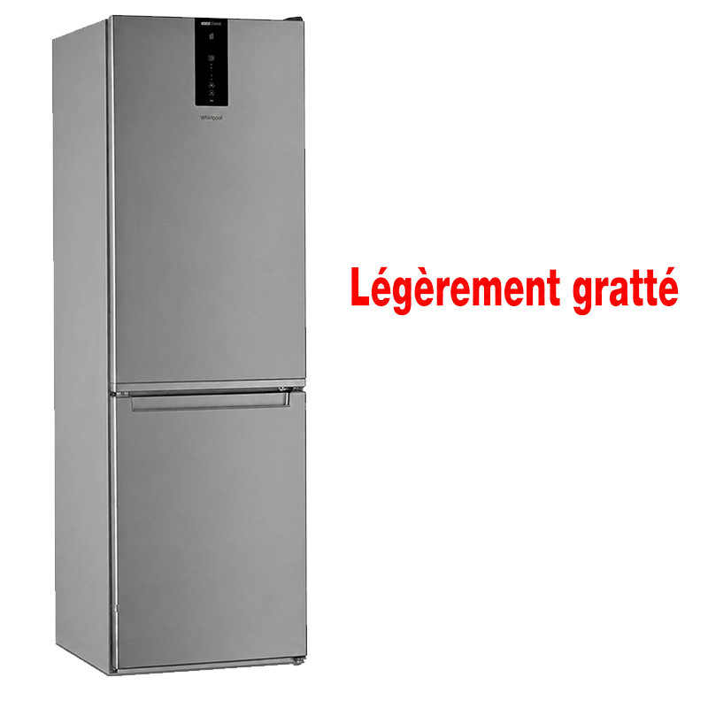 Réfrigérateur Combiné WHIRLPOOL 338 Litres NoFrost Inox (W7811OOX)