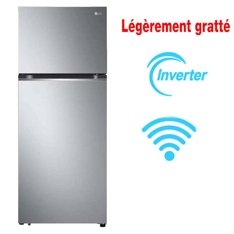 Réfrigérateur LG 335 Litres Platinum No Frost Silver (GN-B312PLGB)