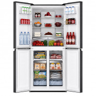 Réfrigérateur Side by Side Telefunken FRIG-FF4-54DI Inverter 453L NoFrost Dark Inox en Tunisie