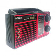 Radio & Haut-Parleur Bluetooth 3 bandes USB/TF CARD /AUX Rouge en Tunisie