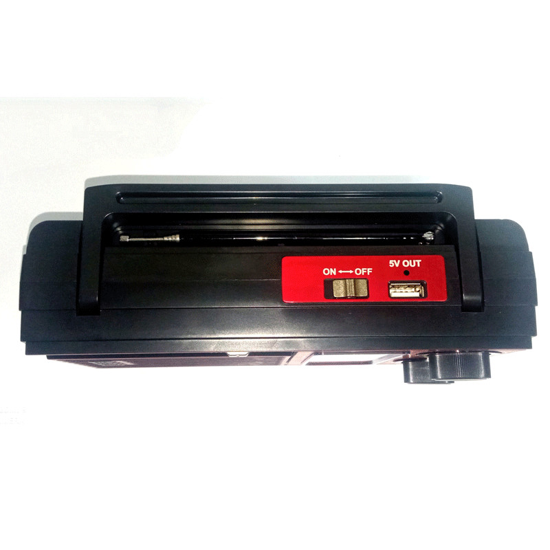 Radio & Haut-Parleur Bluetooth 3 bandes USB/TF CARD /AUX Rouge en Tunisie