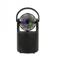 Haut Parleur Sans Fil Sing-e ZQS1440 Avec Ventilateur RGB Noir en Tunisie