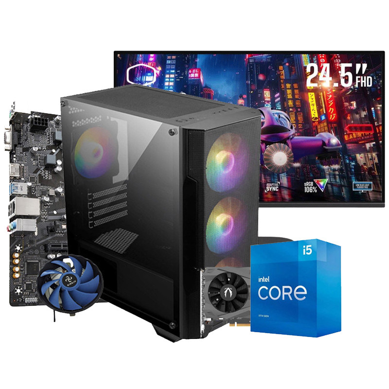 Pc de Bureau Gamer Max 500 i5 11Gén 24.5" 16Go 1To SSD RTX 3050 6Go