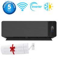 Climatiseur Biolux 12000 BTU Inverter Smart Chaud Froid - Noir en Tunisie