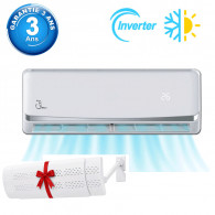 Climatiseur Coala R410 12000 BTU Inverter Chaud Froid Blanc