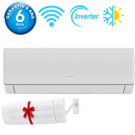 Climatiseur Gree 9000 BTU Inverter Tropicalisé Smart Chaud Froid Blanc