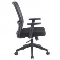 Chaise de Bureau Flo Réglable 51 x 50 cm Noir en Tunisie
